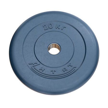 Тренировочный диск Antat 20 кг синий